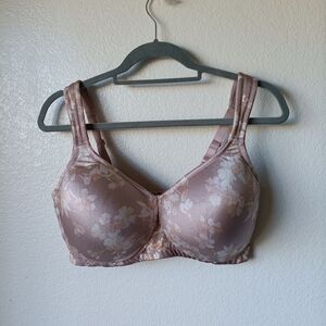 Comfort Choice 40DD Tan Floral T-shirt Bra